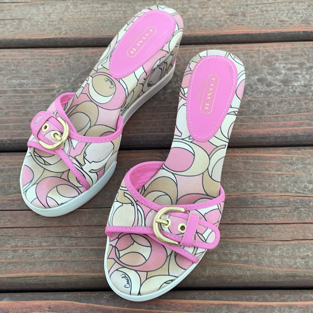 Coach cute slip on shoes!